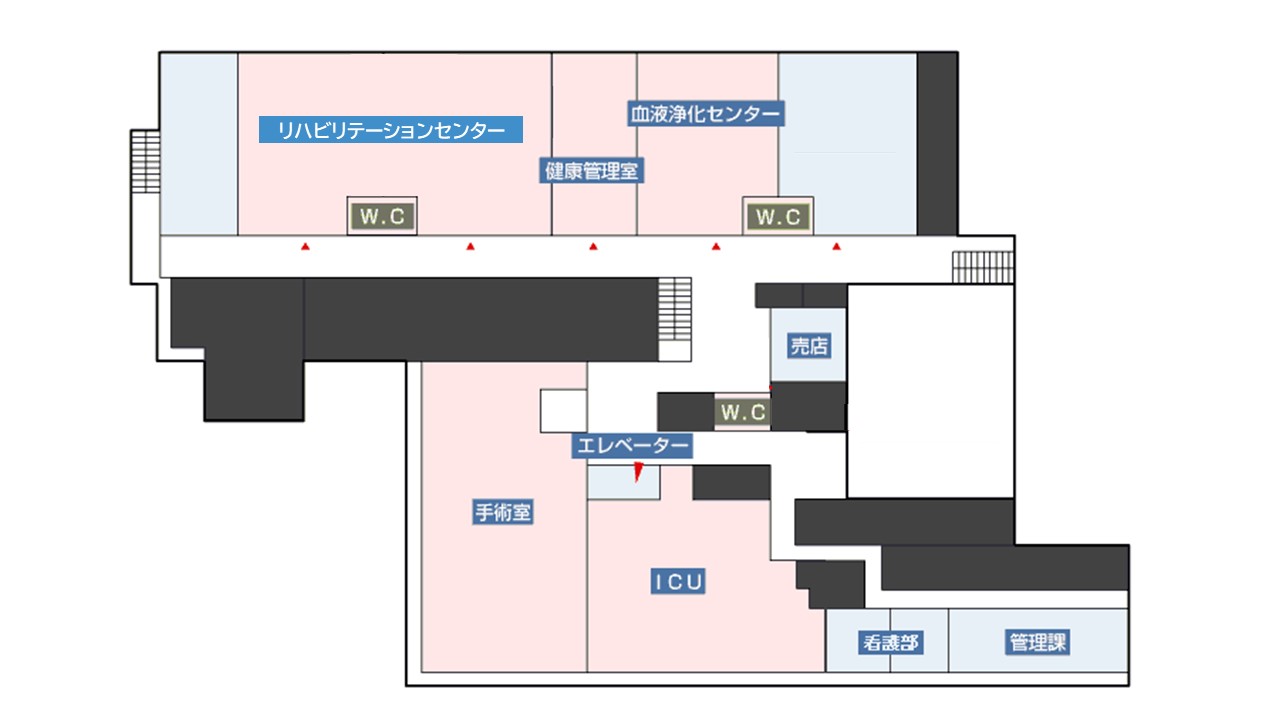 2階フロア案内図